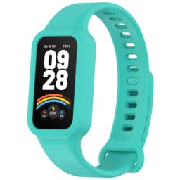 Sport Silicone straps+Case for Xiaomi Redmi watch 3 Accessories Rubber Bracelet pulseira correa for Xiaomi Mi band 9 active Band