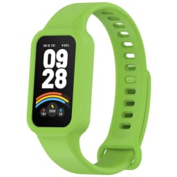 Sport Silicone straps+Case for Xiaomi Redmi watch 3 Accessories Rubber Bracelet pulseira correa for Xiaomi Mi band 9 active Band