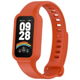 Sport Silicone straps+Case for Xiaomi Redmi watch 3 Accessories Rubber Bracelet pulseira correa for Xiaomi Mi band 9 active Band