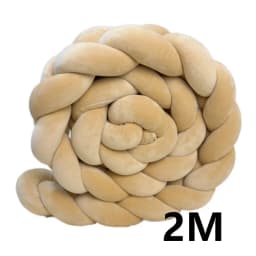 1M/2M/3M/4M Baby Bumper Bed Braid Knot Pillow Cushion for Infant Crib Protector Cot Room Decor Bedding Set Boy Decoration