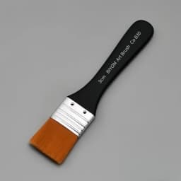Nylon Plate Brush, Hand-Painted Wall Painting Brush, Acrylic Oil Painting Brush, Gouache Brush, Professional Pigment Brush