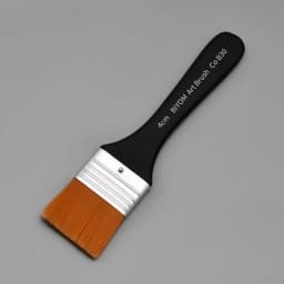 Nylon Plate Brush, Hand-Painted Wall Painting Brush, Acrylic Oil Painting Brush, Gouache Brush, Professional Pigment Brush