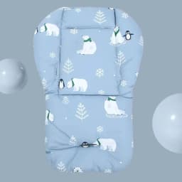 Baby Stroller Seat Cushion Pattern Stroller Accessories Cotton Seat Pad for All Seasons Carriages Pram Buggy Car General Mat