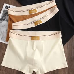 4 pcs Men Underwear Cotton BoxerShorts Man Breathable Underpants Sexy Sports Comfort Male Boxers Size L-4XL