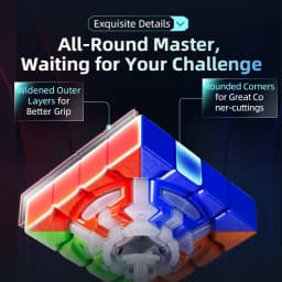 [Picube] MoYu AoSu V7 Special Edition 4x4x4 Magic Speed Cube AOSUv7 Magnetic Track UV Stickerless Puzzle Toys Gifts 4X4 Cubo