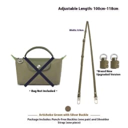 1 Set Bag Strap For LONGCHAMP Mini Punch-free Leather Shoulder Strap Set Transformation Crossbody Strap Bag Accessories