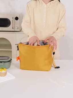 Lunch Bag Fresh Keep Lunch Box, Leakproof Cooler Bag, Food Lunch Containers, Lunch Tote Bags, for Work, Office, Picnic, Travel