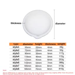 100g-5000g Quartz Crucible for Melting Gold Silver Platinum, High Temp Silica Bowl Jewelry Casting Refining Tool