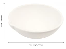 100g-5000g Quartz Crucible for Melting Gold Silver Platinum, High Temp Silica Bowl Jewelry Casting Refining Tool
