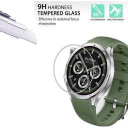 3PCS Tempered Glass Films Guard for Oneplus Watch 3/ OnePlus Watch 2R Screen Protector Protective Glass Film Accessories
