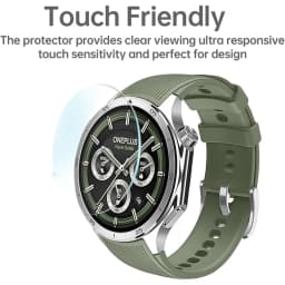 3PCS Tempered Glass Films Guard for Oneplus Watch 3/ OnePlus Watch 2R Screen Protector Protective Glass Film Accessories