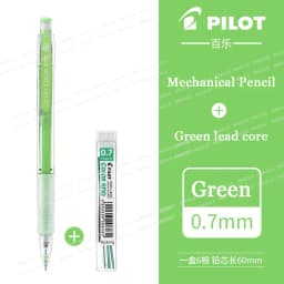 PILOT Japan 0.7mm HCR-197 Color Mechanical Pencil,Multiple colors Erasable Kids lapiseira For coloring,filling,hand-drawn,Sketch