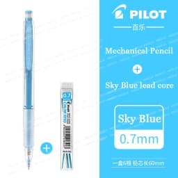 PILOT Japan 0.7mm HCR-197 Color Mechanical Pencil,Multiple colors Erasable Kids lapiseira For coloring,filling,hand-drawn,Sketch