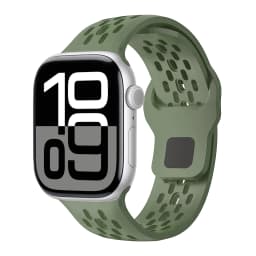 Silicone Strap For Apple Watch Bands 46mm 45mm 44mm 42mm 41mm 40mm 38mm Sport Correa Bracelet iWatch Series 11 10 9 8 7 6 SE 5 4