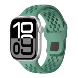 Silicone Strap For Apple Watch Bands 46mm 45mm 44mm 42mm 41mm 40mm 38mm Sport Correa Bracelet iWatch Series 11 10 9 8 7 6 SE 5 4