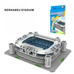 3D Stadium Puzzle Bernabeu Camp Nou Anfield Stadium League Football Stadium Model, Famous Buildings Children's 3d Puzzle Toys