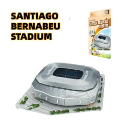 3D Stadium Puzzle Bernabeu Camp Nou Anfield Stadium League Football Stadium Model, Famous Buildings Children's 3d Puzzle Toys