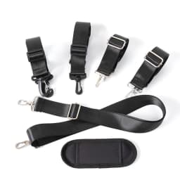 Laptop Shoulder Strap Padded Replace with Nylon Hooks Crossbody Shoulder Strap for Garment Bag Sport Bags Tote Guitar Travel Bag