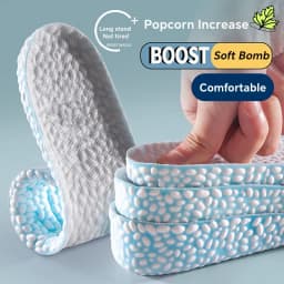 1Pair Boost Height Increase Shoes Insoles Men Women Soft Comfort Running Sports Insole for Feet 1.5/2.5/3.5cm Growing Shoe Pads