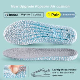 1Pair Boost Height Increase Shoes Insoles Men Women Soft Comfort Running Sports Insole for Feet 1.5/2.5/3.5cm Growing Shoe Pads