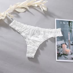 Trendy Ultra-thin Thong Underpants Seamless Ice Silk Women's Panties G-String Girls Intimates Lingerie Perspective Underwear