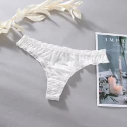 Trendy Ultra-thin Thong Underpants Seamless Ice Silk Women's Panties G-String Girls Intimates Lingerie Perspective Underwear