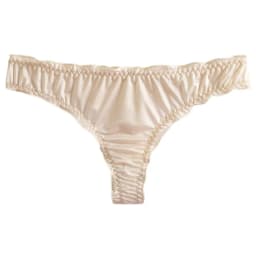 Trendy Ultra-thin Thong Underpants Seamless Ice Silk Women's Panties G-String Girls Intimates Lingerie Perspective Underwear