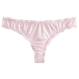 Trendy Ultra-thin Thong Underpants Seamless Ice Silk Women's Panties G-String Girls Intimates Lingerie Perspective Underwear