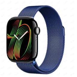 Milanese Strap For Apple Watch Ultra 2 49 46mm 42mm 44mm 40mm 45mm 41mm 38mm Bracelet For iWatch Series 10 9 3 6 5 SE 7 8 Strap