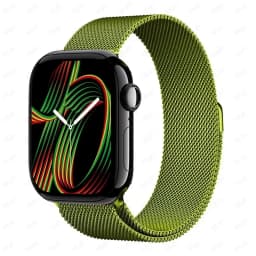 Milanese Strap For Apple Watch Ultra 2 49 46mm 42mm 44mm 40mm 45mm 41mm 38mm Bracelet For iWatch Series 10 9 3 6 5 SE 7 8 Strap