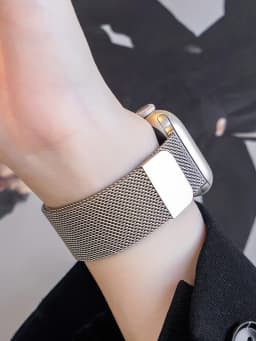 Milanese Strap For Apple Watch Ultra 2 49 46mm 42mm 44mm 40mm 45mm 41mm 38mm Bracelet For iWatch Series 10 9 3 6 5 SE 7 8 Strap