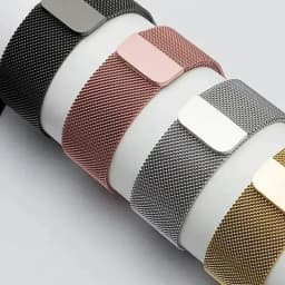 Milanese Strap For Apple Watch Ultra 2 49 46mm 42mm 44mm 40mm 45mm 41mm 38mm Bracelet For iWatch Series 10 9 3 6 5 SE 7 8 Strap