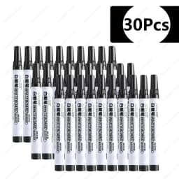 NeW!100-1pcs Erasable Whiteboard Marker Pen Teaching Chalk Blackboard Marker for Ceramics Glass Office School Art Stationery
