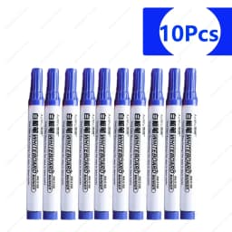 NeW!100-1pcs Erasable Whiteboard Marker Pen Teaching Chalk Blackboard Marker for Ceramics Glass Office School Art Stationery