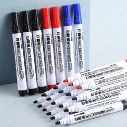 NeW!100-1pcs Erasable Whiteboard Marker Pen Teaching Chalk Blackboard Marker for Ceramics Glass Office School Art Stationery