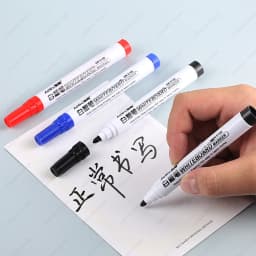 NeW!100-1pcs Erasable Whiteboard Marker Pen Teaching Chalk Blackboard Marker for Ceramics Glass Office School Art Stationery