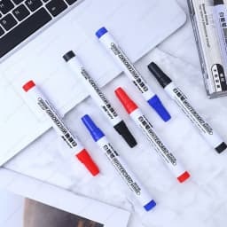 NeW!100-1pcs Erasable Whiteboard Marker Pen Teaching Chalk Blackboard Marker for Ceramics Glass Office School Art Stationery