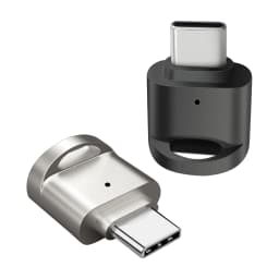 Type C OTG To TF Adapter Micro-SD Memory Card Reader Compatible with Laptops, Tablets, and Smartphones , with chain port