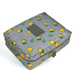 Girls Portable Travel Makeup Bag Waterproof Multi Compartment Multifunctional Cosmetic Make Up Toiletry Organizer for Women