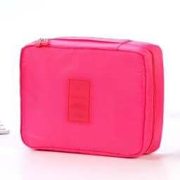Girls Portable Travel Makeup Bag Waterproof Multi Compartment Multifunctional Cosmetic Make Up Toiletry Organizer for Women