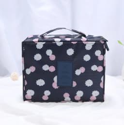 Girls Portable Travel Makeup Bag Waterproof Multi Compartment Multifunctional Cosmetic Make Up Toiletry Organizer for Women