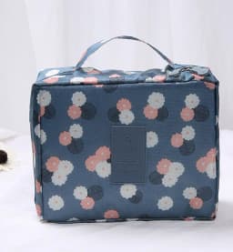 Girls Portable Travel Makeup Bag Waterproof Multi Compartment Multifunctional Cosmetic Make Up Toiletry Organizer for Women