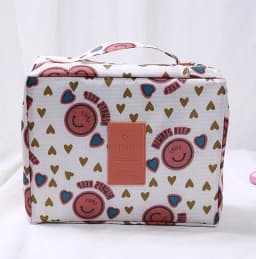 Girls Portable Travel Makeup Bag Waterproof Multi Compartment Multifunctional Cosmetic Make Up Toiletry Organizer for Women