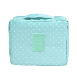 Girls Portable Travel Makeup Bag Waterproof Multi Compartment Multifunctional Cosmetic Make Up Toiletry Organizer for Women