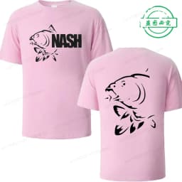 Funny Fishinger Carp Fish Fisherman Sporter T Shirts Men Summer Fashion Harajuku Short Sleeve O Neck Streetwear Black T-shirts