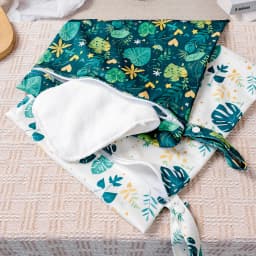 1Pc 26*36cm Wet Dry Bags Waterproof Reusable Zippered Pockets Cloth Diaper Travel Beach Pool Wet Bags for Swimsuits