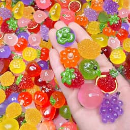 Mini Luminous Fruit Blind Bag Randomly Sends Fruit And Vegetable Creative Home Decoration Ornaments DIY Children's Holiday Gifts