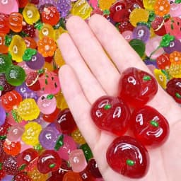 Mini Luminous Fruit Blind Bag Randomly Sends Fruit And Vegetable Creative Home Decoration Ornaments DIY Children's Holiday Gifts