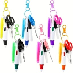 1 set Student Multi-Tool Keychain Set for Nurses, Doctors - Durable PC Material Gifts