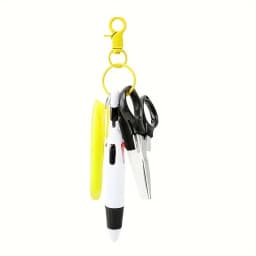 1 set Student Multi-Tool Keychain Set for Nurses, Doctors - Durable PC Material Gifts